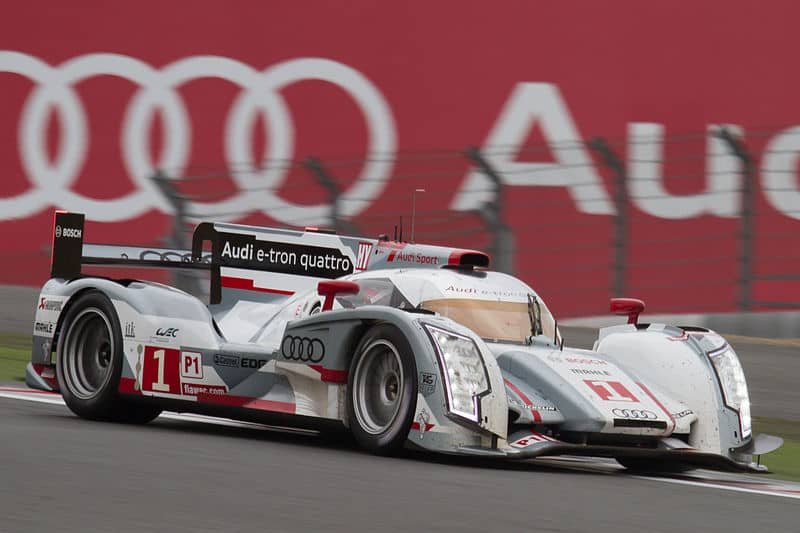 Audi R18 and Tron Quattro